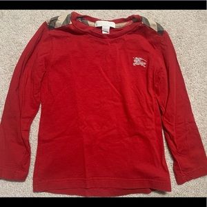 Burberry long sleeve shirt